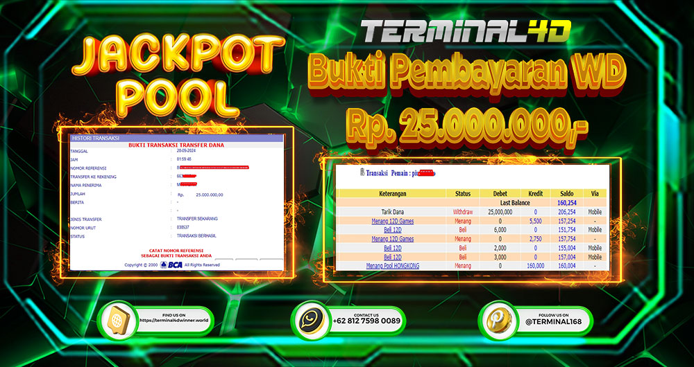 LINK TERMINAL4D LOGIN HANYA DISINI – BUKTI PEMBAYARAN WD