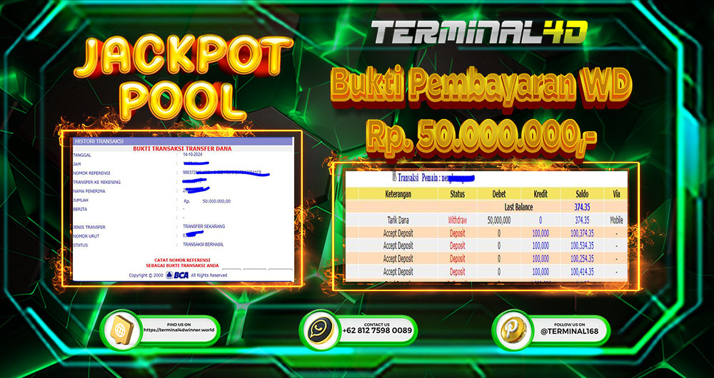 LINK TERMINAL4D RESMI – BUKTI PEMBAYARAN WD